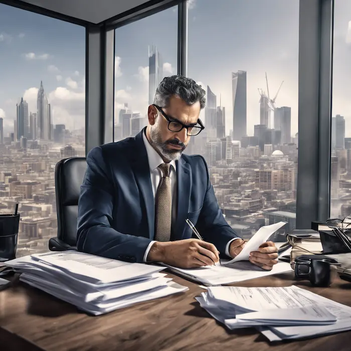 خطاب مطالبة مالية لديون متأخرة